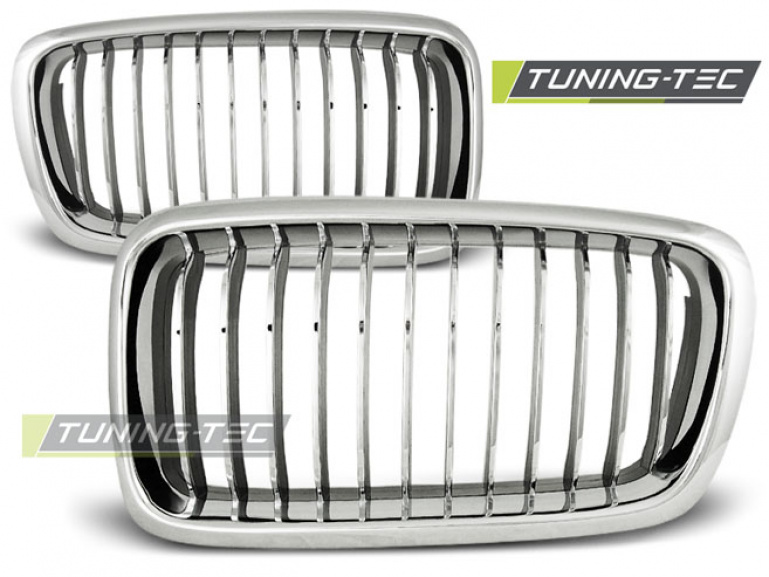 Upgrade Sportgrill Nieren für BMW 7er E38 94-01 chrom